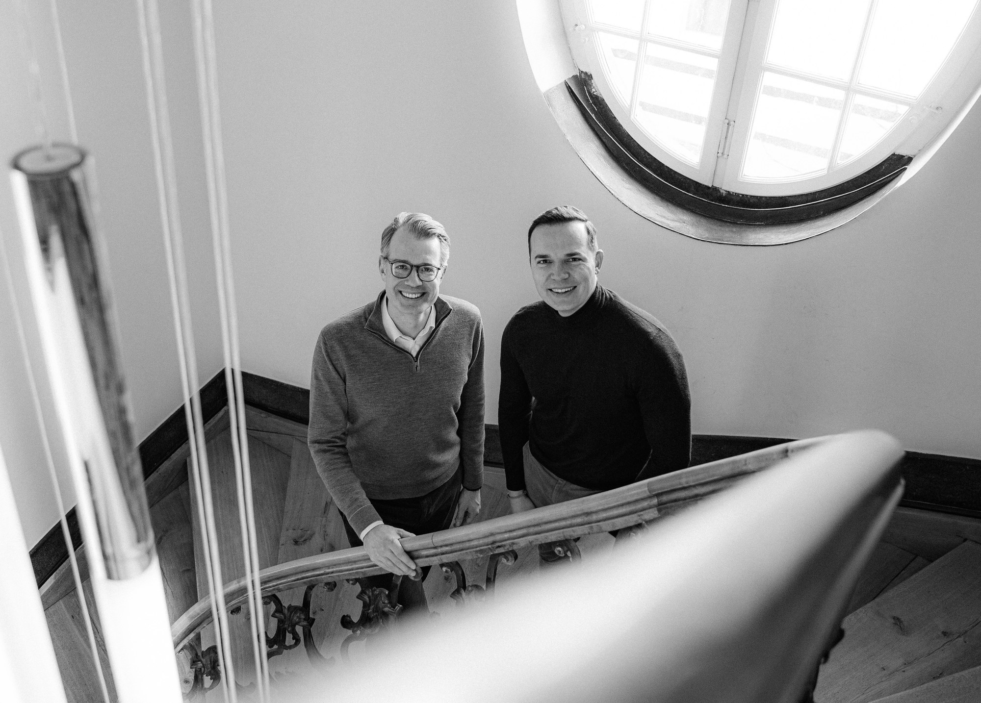 Alexander Kirn and Till Bossert, founders of Search Fund Pioneers